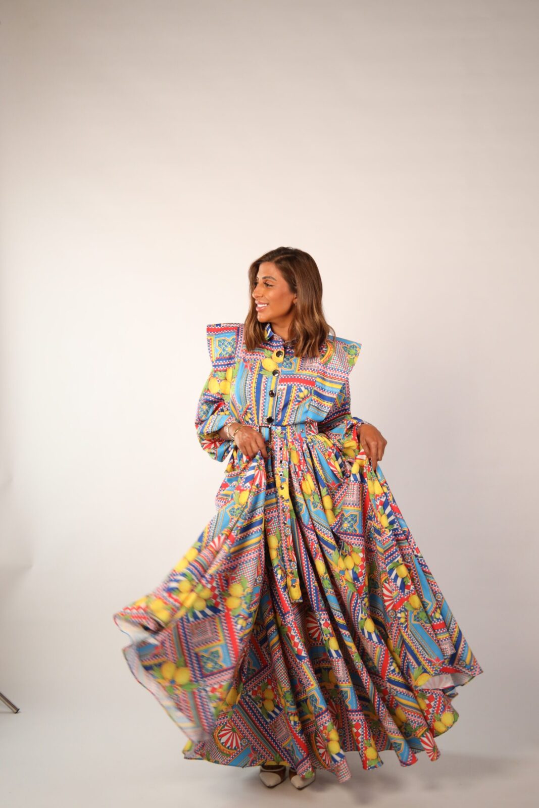 Amalfi Mosaic Maxi Dress - Image 2