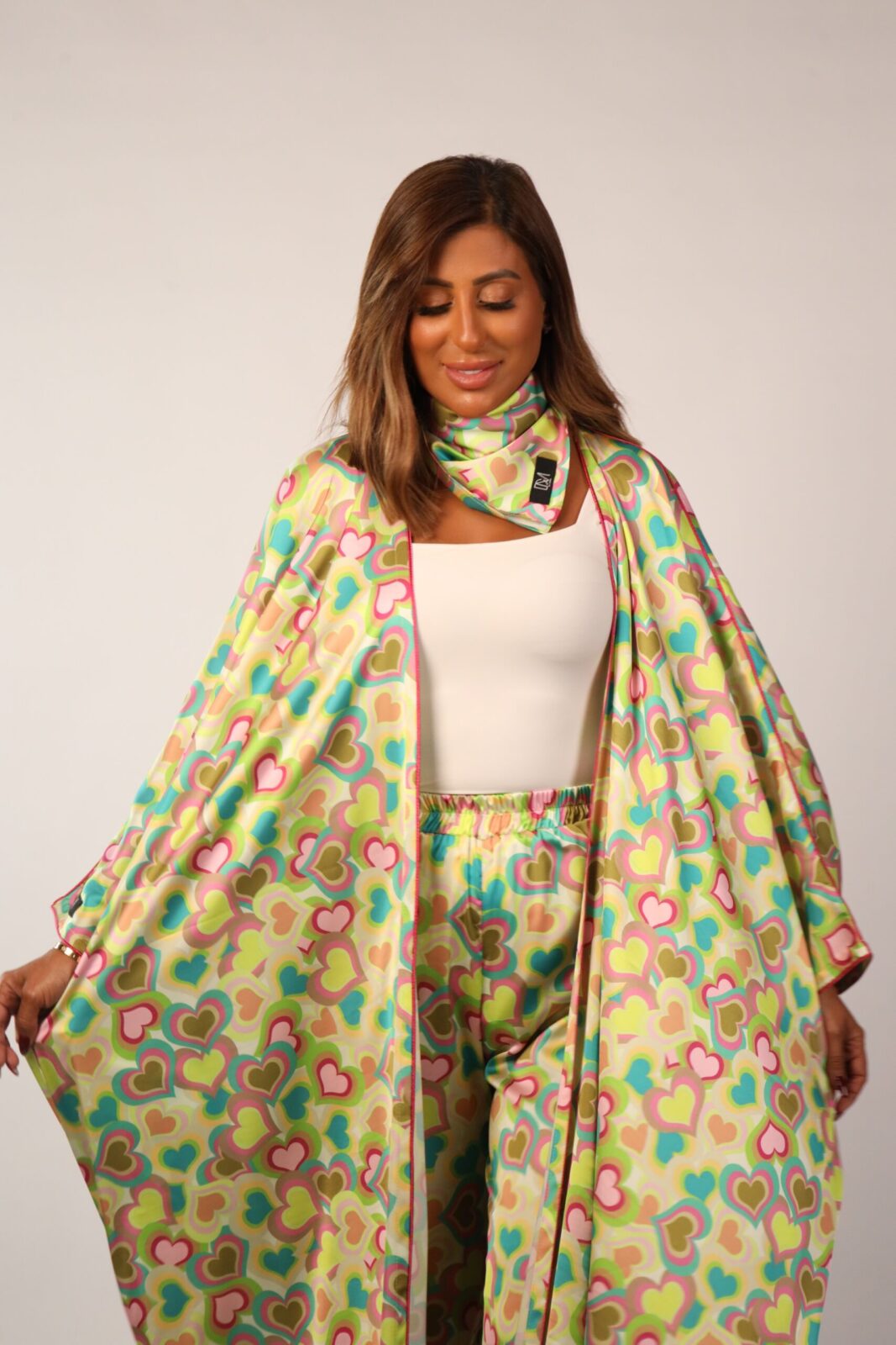 Pastel Hearts Three-Piece Set