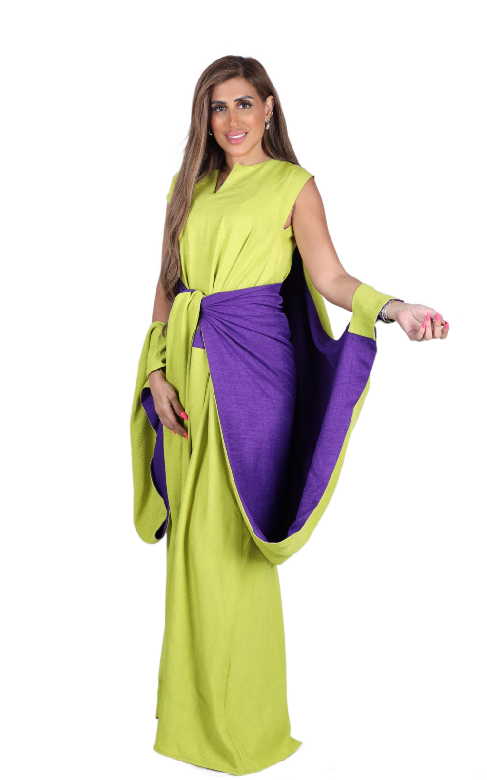 Aura Drape Dress - Image 4