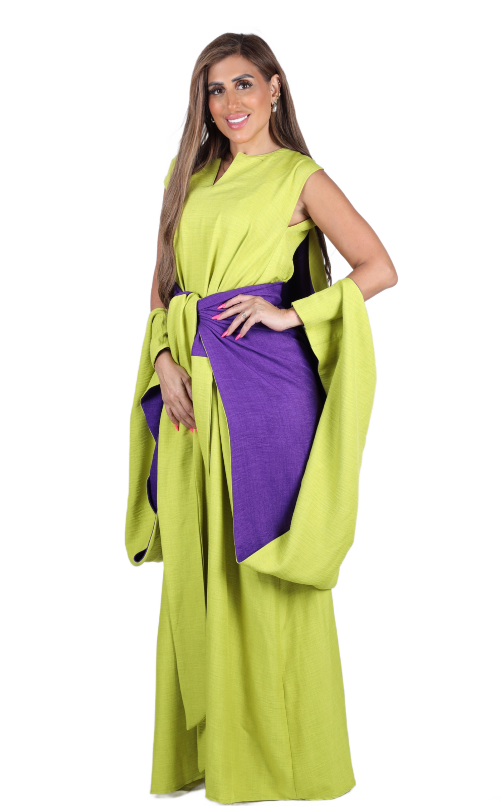 Aura Drape Dress - Image 3