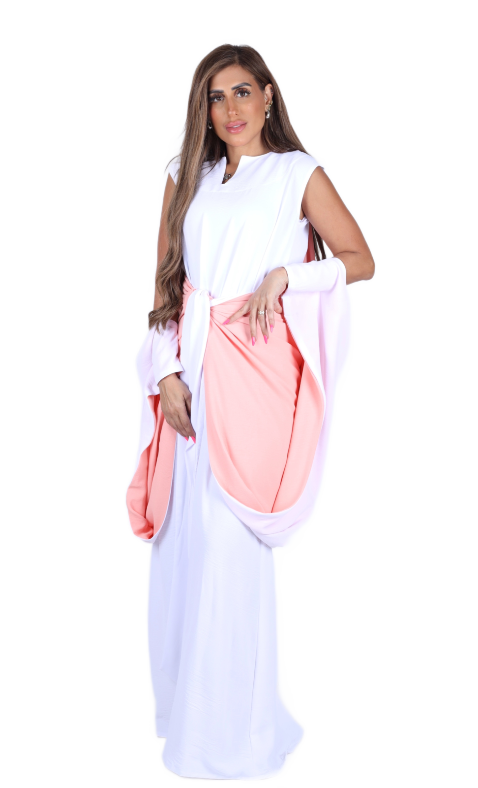Aura Drape Dress - Image 2