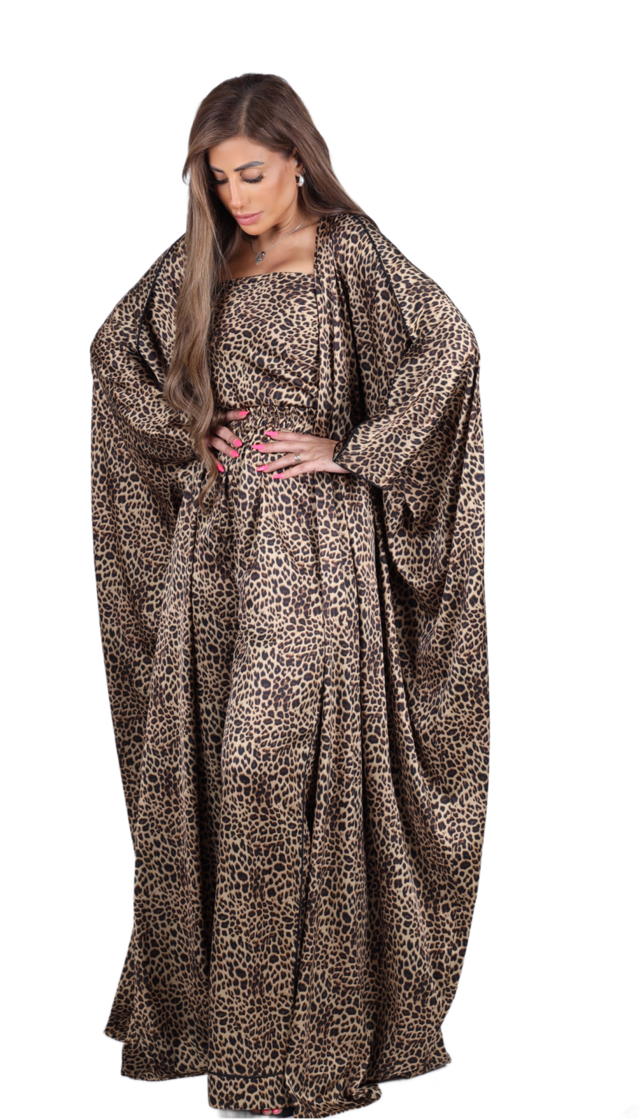 Tiger Luxe Abaya Set