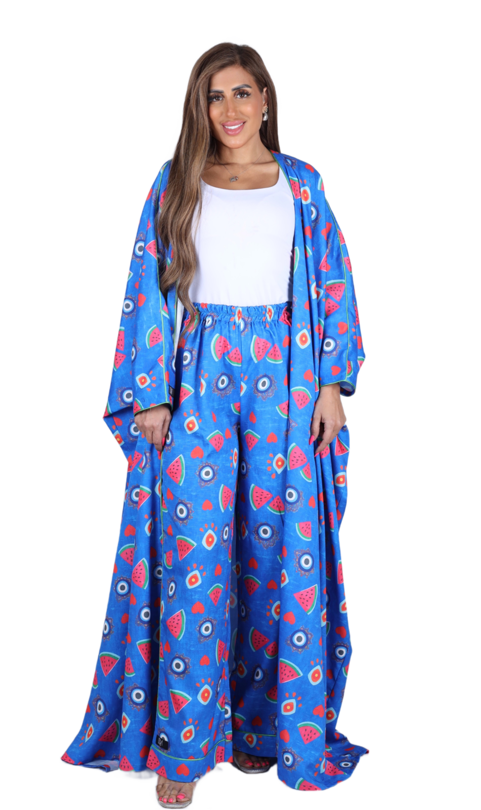 Watermelon Signature Abaya Set - Image 2