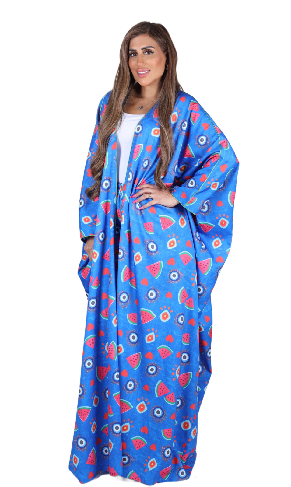 Watermelon Signature Abaya Set - Image 3