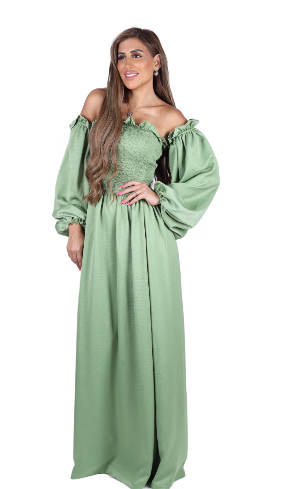 Sage Bloom Dress