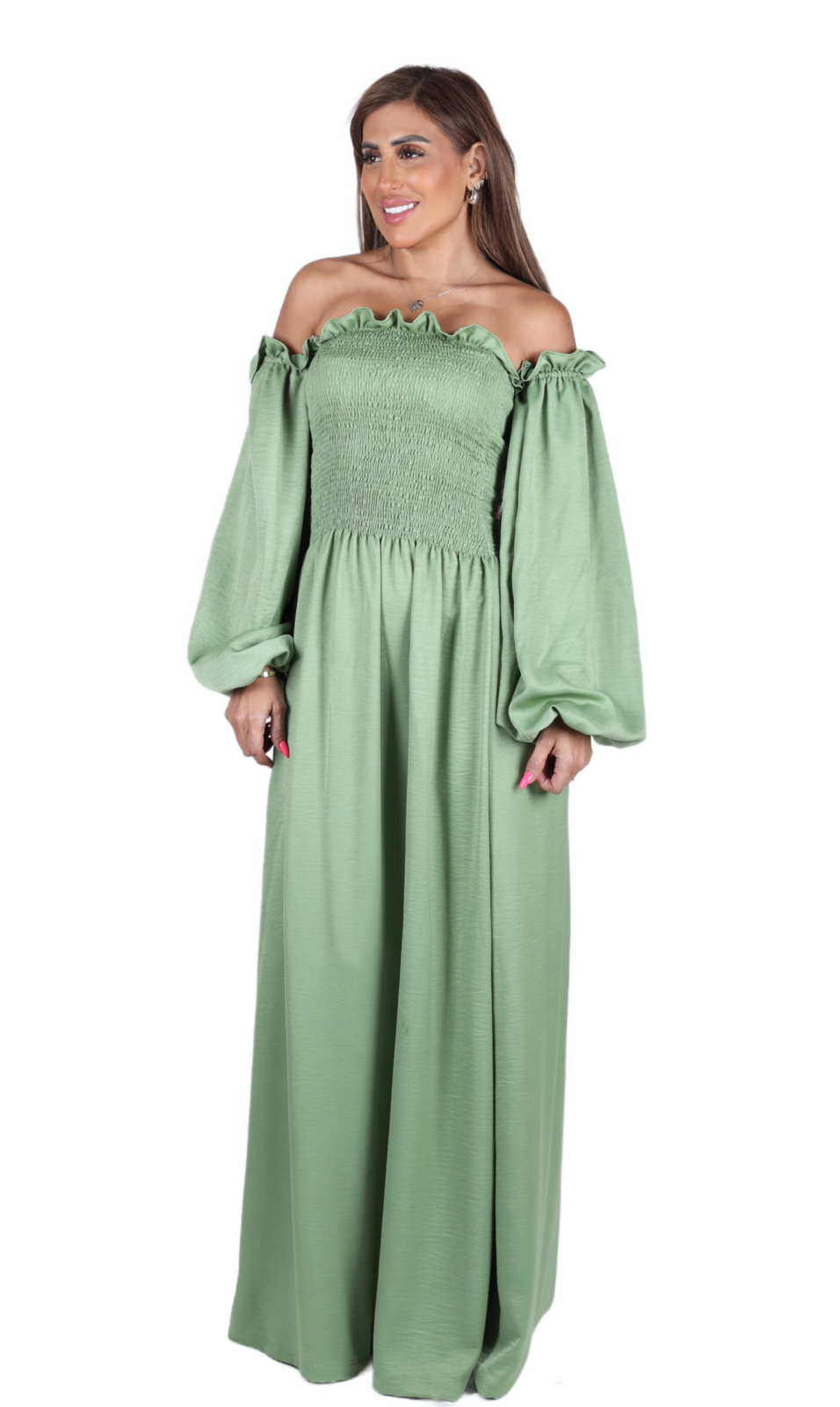 Sage Bloom Dress - Image 4