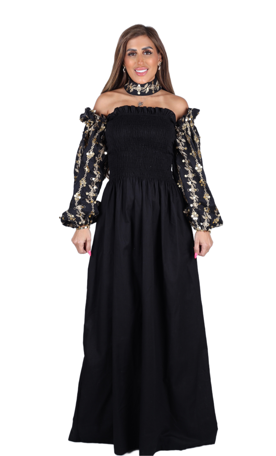 Midnight Embellished Dress