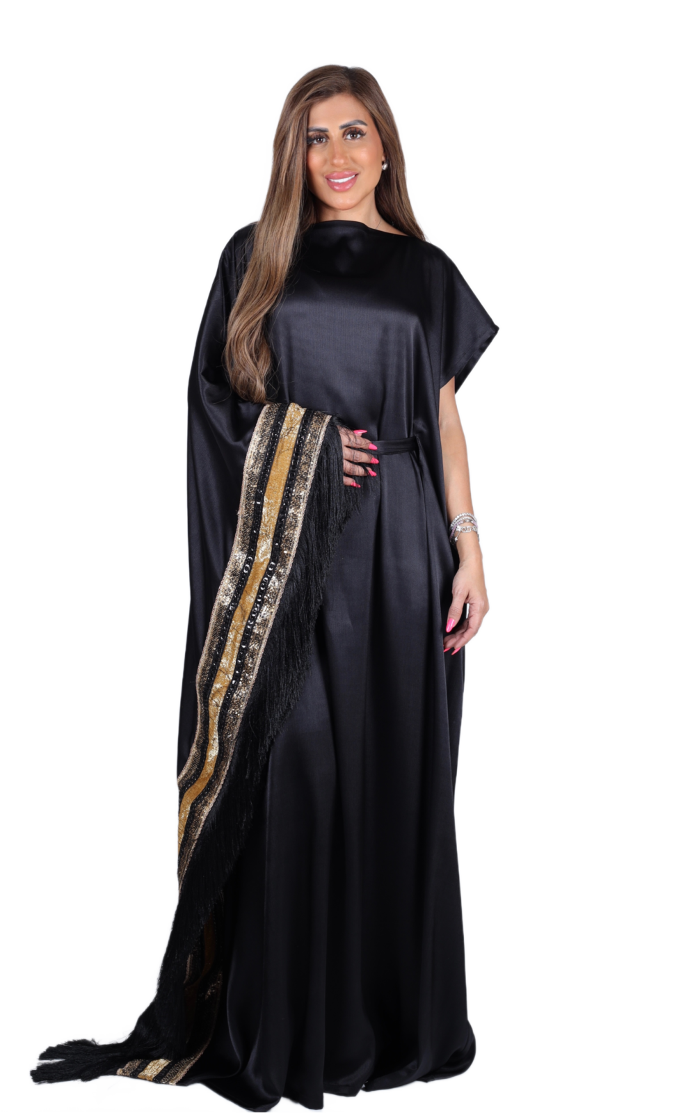 Noir Column Kaftan