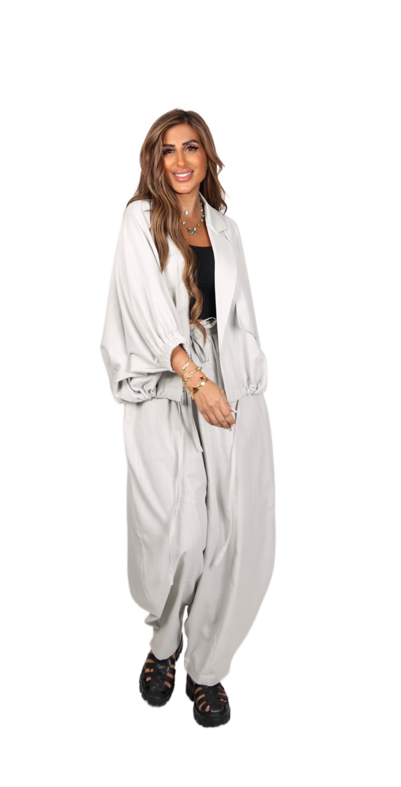 Silver Ease Linen Set - Image 3