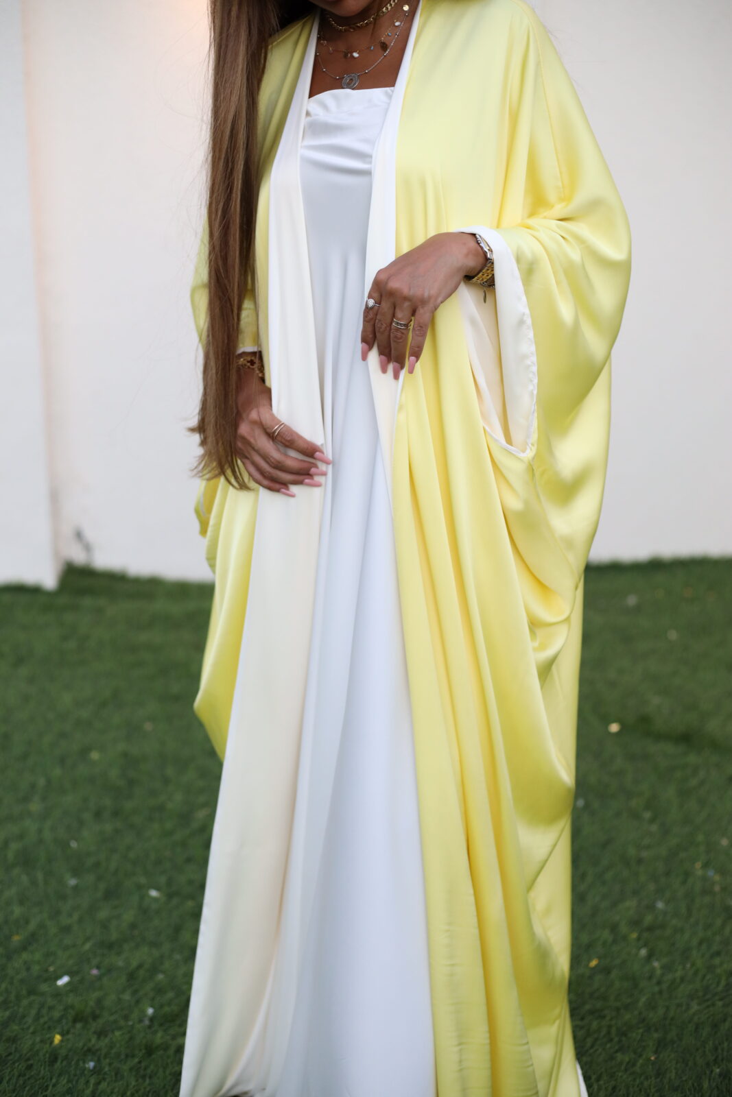Sunlight Flow Abaya Set - Image 3